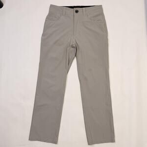 Born Primitive Pants Mens 30x30 Gray Woven Khakis Pockets Casual Athletic